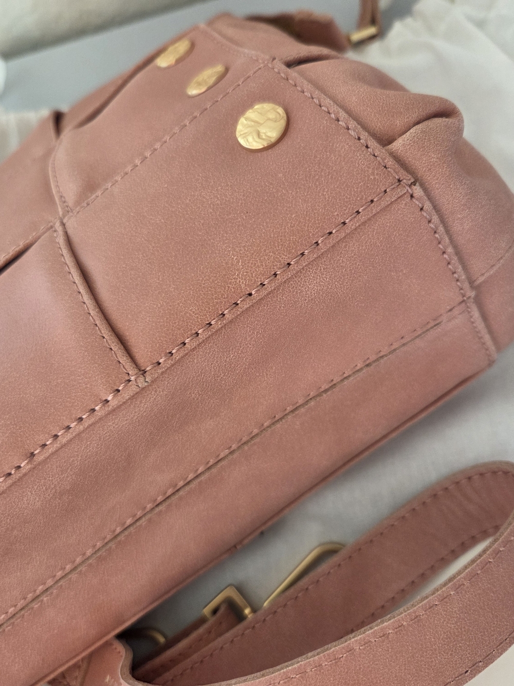 HAMMITT Medium BRYANT Leather Shoulder/ Crossbody Bag - Picture 2 of 10